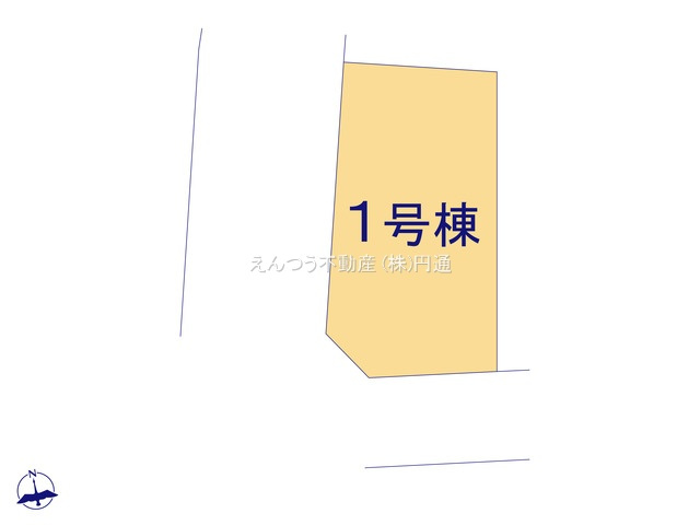こも原町1期の区画図