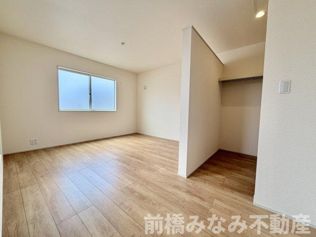 【新築】前橋市富士見町時沢第12　１号棟(全５棟)　リーブルガーデン　新築建売分譲の洋室|使い勝手のいい洋室です