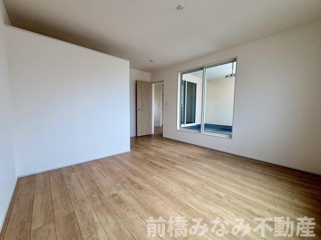 【新築】前橋市富士見町時沢第12　１号棟(全５棟)　リーブルガーデン　新築建売分譲の洋室|コンパクトで使いやすい洋室です