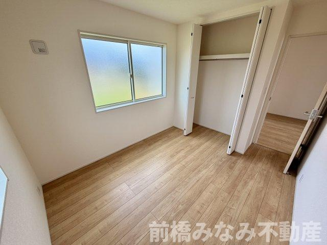 【新築】前橋市富士見町時沢第12　１号棟(全５棟)　リーブルガーデン　新築建売分譲の洋室|広々とした洋室です