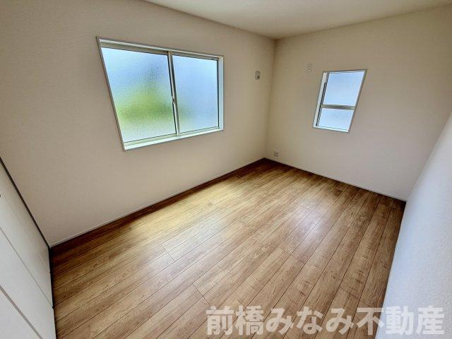 【新築】前橋市富士見町時沢第12　１号棟(全５棟)　リーブルガーデン　新築建売分譲の洋室|スタンダードな洋室です