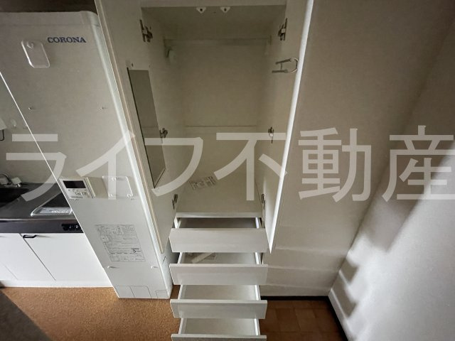 第7美和マンションの収納|便利な収納スペースです