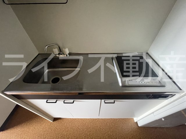 第7美和マンションのキッチン|お料理しやすいキッチンです