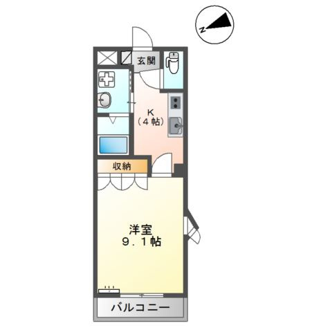 ＹＫパレスの間取り