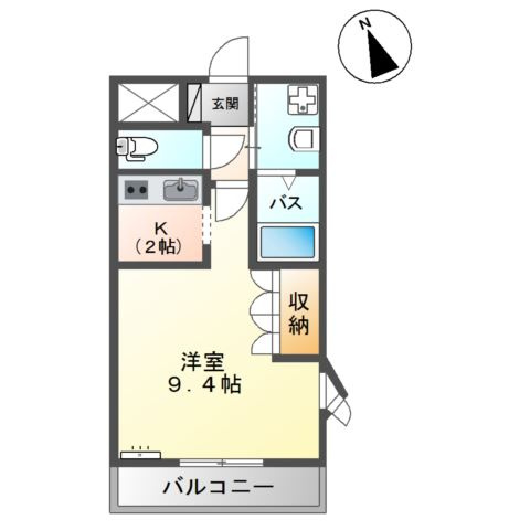 アクアサイド　Ａ棟の間取り