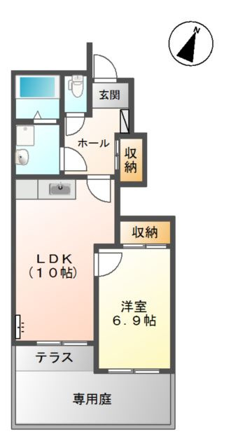 サンクレールの間取り