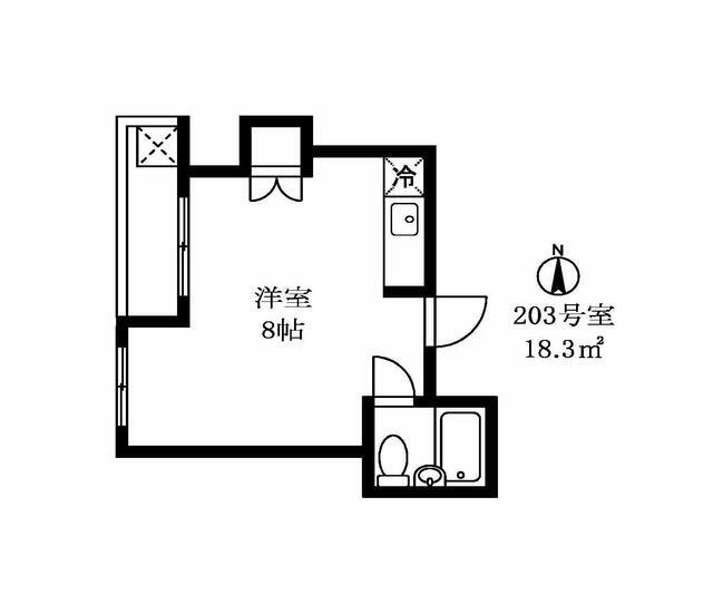 【間取り】 | レジデンスＮ大岡山