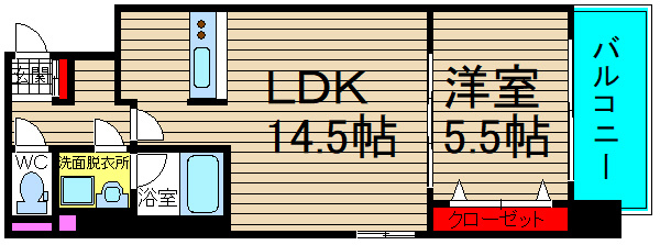 La Douceur九条の間取り