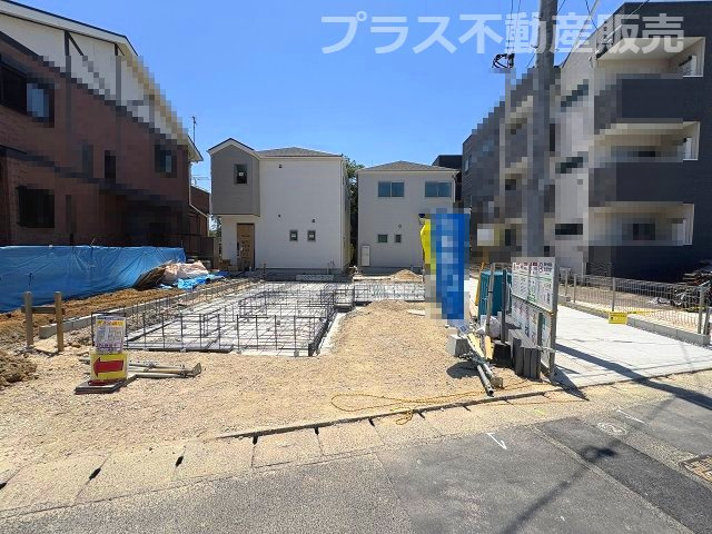 【外観】 | 福岡市博多区新和町2丁目　3号棟（全3棟）【仲介手数料無料・0円】 | 現地写真。同じ物件を見るなら、プラス不動産販売にお任せ下さい。
