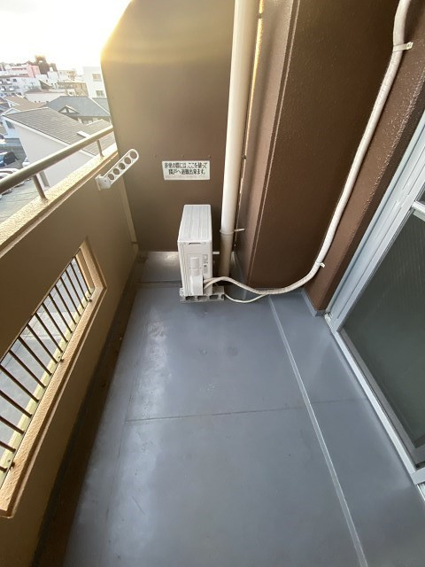 パラツィーナ夙川東のバルコニー