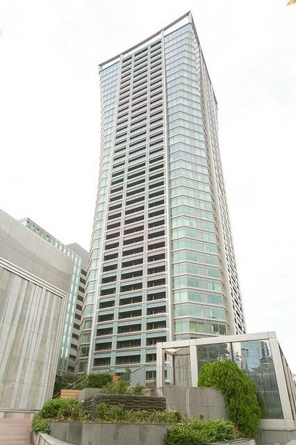 パークコート渋谷ザタワーのバルコニー