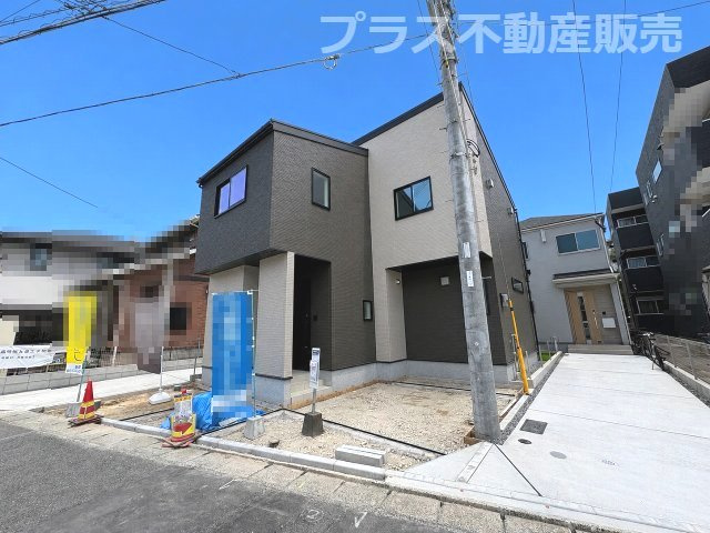 【外観】 | 福岡市博多区新和町2丁目　2号棟（全3棟）【仲介手数料無料・0円】 | 建築中の物件は、お近くのモデルハウスも一緒にご覧頂けます。