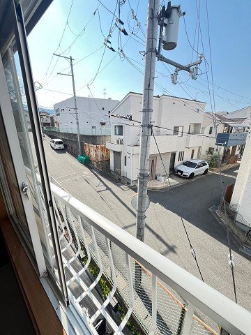 ハイツエアリーのバルコニー