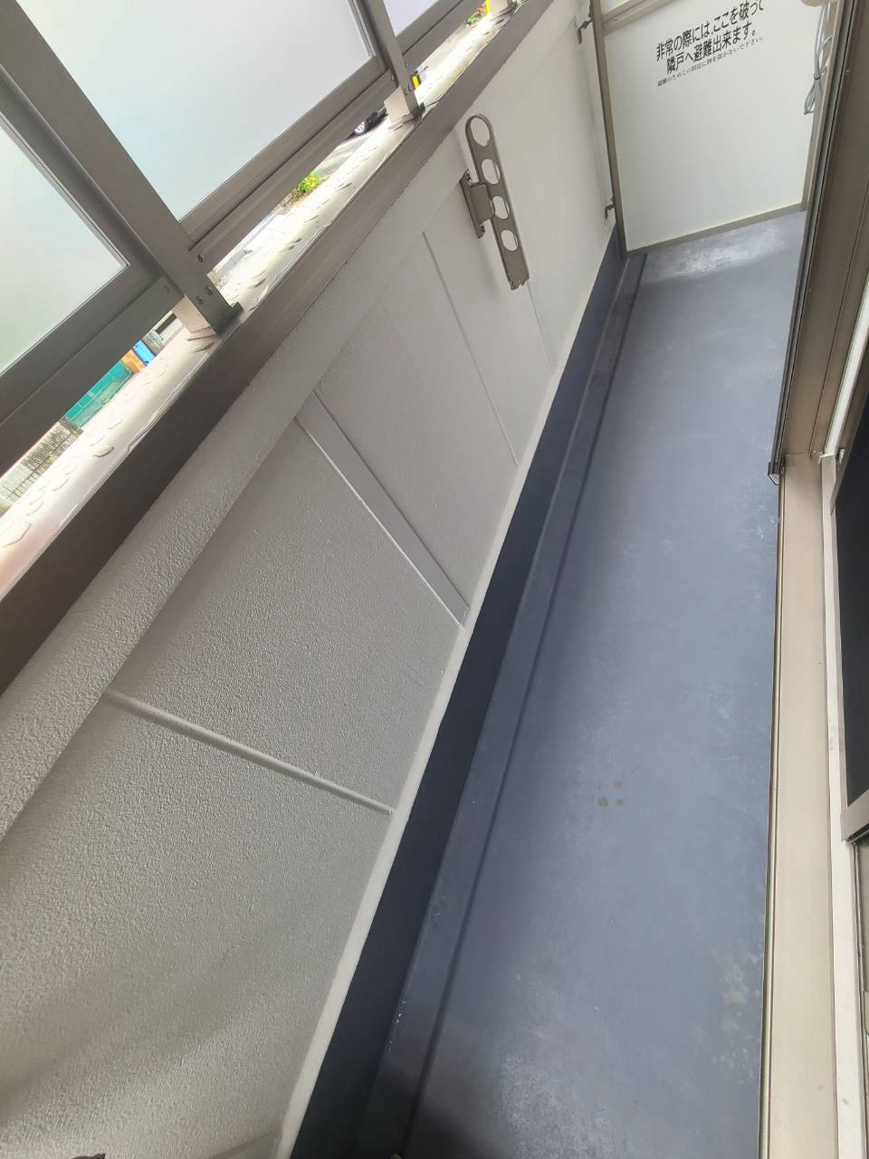 ルクス西宮北口のバルコニー