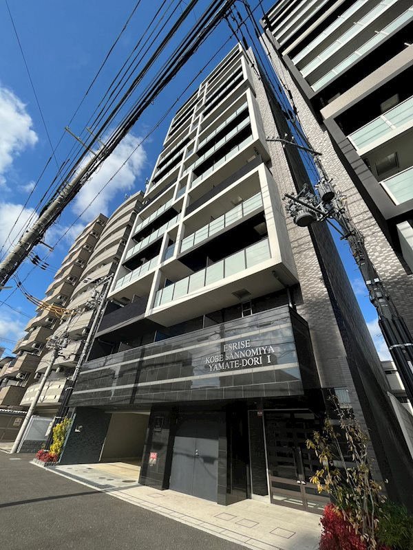 エスライズ神戸三宮山手通壱番館の外観