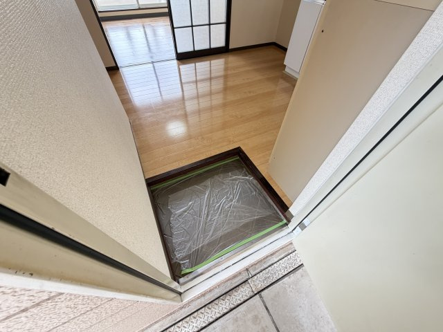 グリーンクレストの玄関