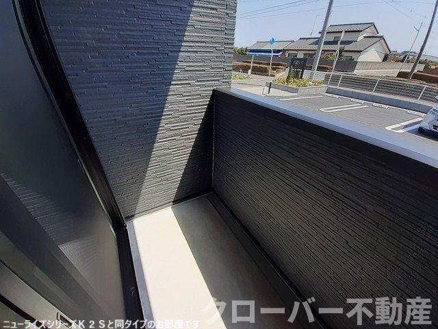 スパフィ・ピノのバルコニー