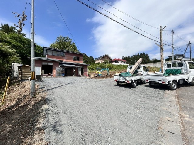 三戸郡五戸町字地蔵岱の居間・リビング|【リフォーム中】約16帖リビングになる予定の部屋です。