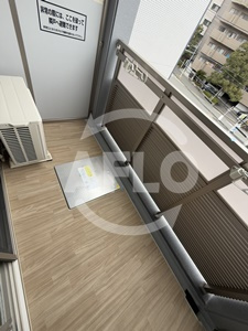 エスリード ザ・カレント大阪のバルコニー|エスリード ザ・カレント大阪　バルコニー