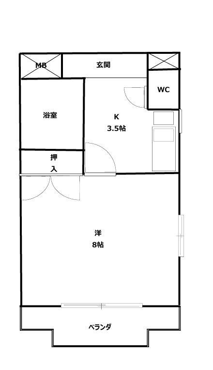 エクセランスⅠの間取り