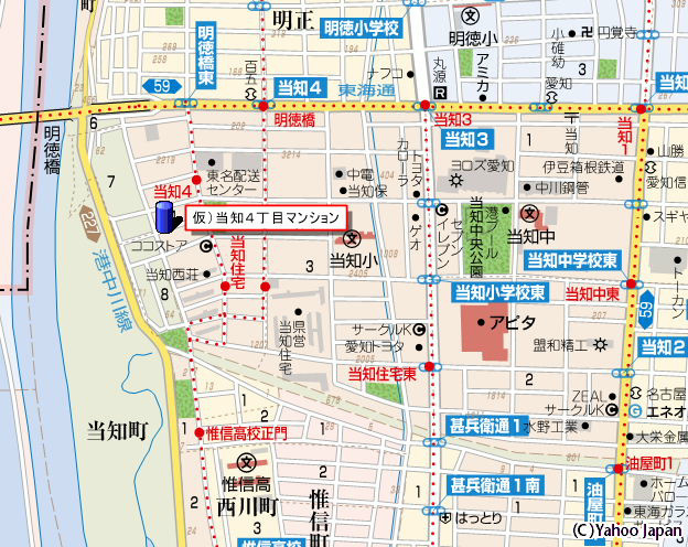 Glanz(グランツ)の地図