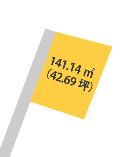 和歌山市北島・土地・56978の区画図