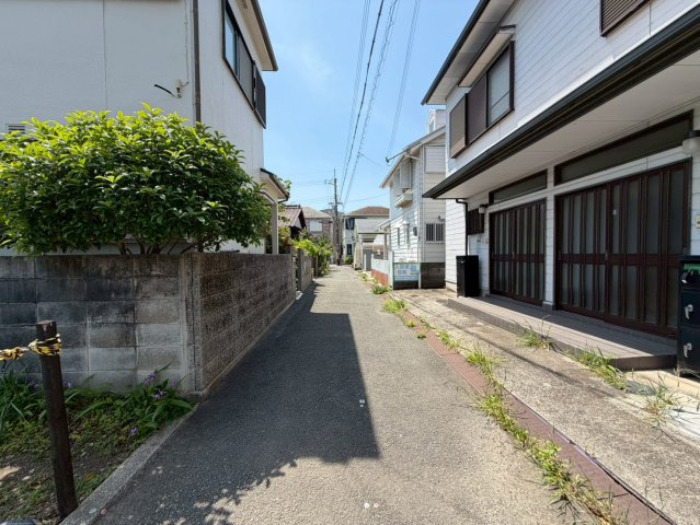 和歌山市北島・土地・56978の前面道路含む現地写真