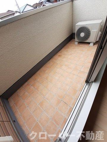 レジデンス昭和町Ⅰのバルコニー