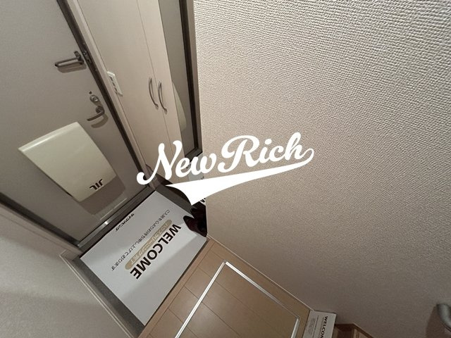 高崎市西横手町のアパートの玄関