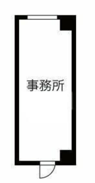 大阪市西区江戸堀１丁目の事務所の間取り
