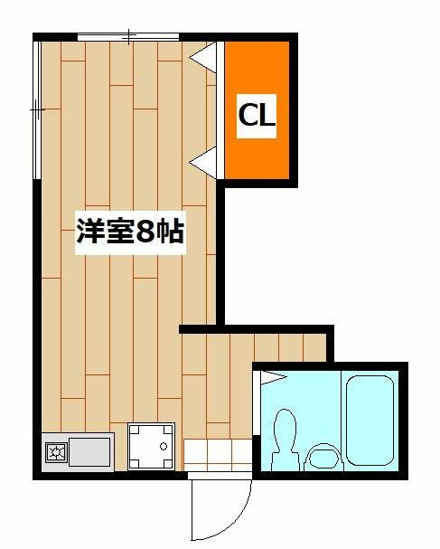 ハイツ横浜の間取り