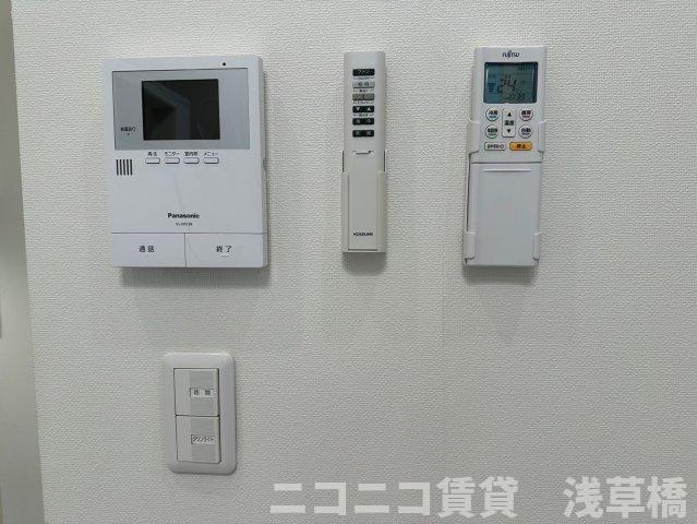 フローレスタ葛西のセキュリティ|102号室イメージの為、現状を優先致します。