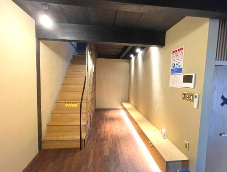 俵屋町ゲストハウスの内装