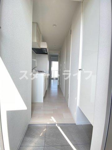 大阪市東淀川区東中島１丁目の賃貸マンションの玄関
