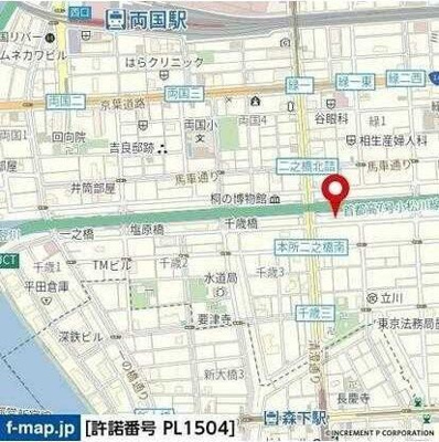 【地図】 | ブライズ両国DUE(ブライズ両国ドゥエ)