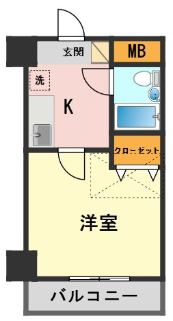 日神パレステージ亀有の間取り|間取図