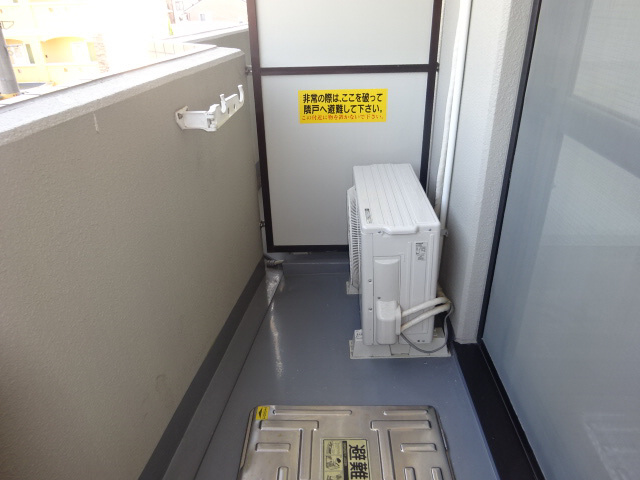 ルナ学園のバルコニー
