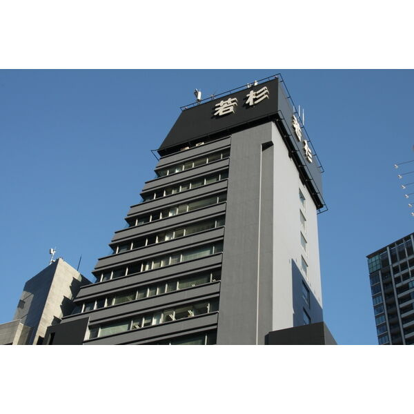 大阪市北区曾根崎新地２丁目の事務所の外観パース