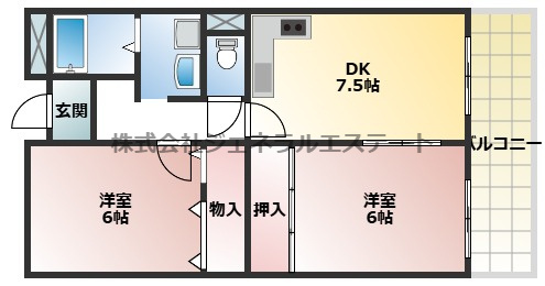 ピュアネスDoiの間取り