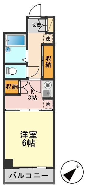 ロイヤルクレセントの間取り