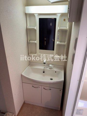 ディアコート蔵前の洗面所