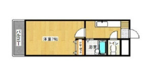シャトー太宰府の間取り|別号数タイプ