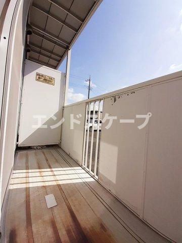 エステートＫⅡのバルコニー|高崎、前橋のお部屋探しはエンドスケープまで！お客様の理想お聞かせ下さい♪