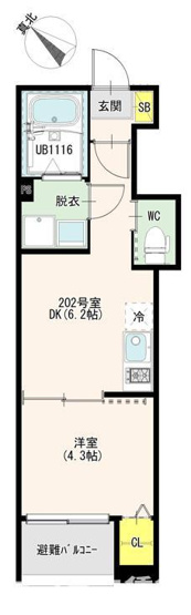 【間取り】 | Lumiere Terrace Mizue