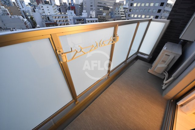 プレミアス梅田のバルコニー|プレミアス梅田　バルコニー