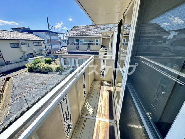 ハイツしずかＢのバルコニー|高崎、前橋のお部屋探しはエンドスケープまで！お客様の理想お聞かせ下さい♪
