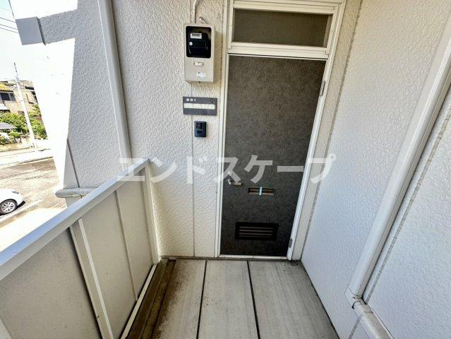 ハイツしずかＢの玄関|高崎、前橋のお部屋探しはエンドスケープまで！お客様の理想お聞かせ下さい♪