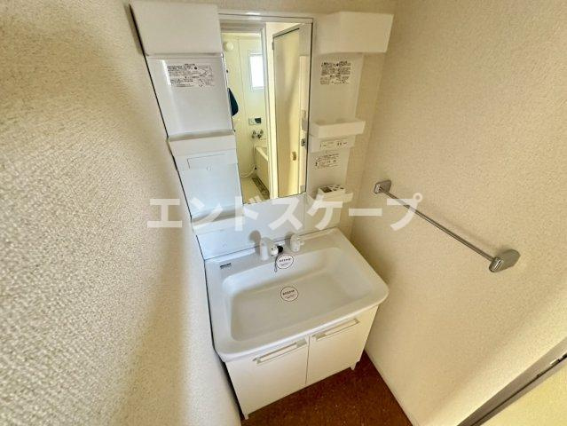 ハイツしずかＢの洗面所|高崎、前橋のお部屋探しはエンドスケープまで！お客様の理想お聞かせ下さい♪