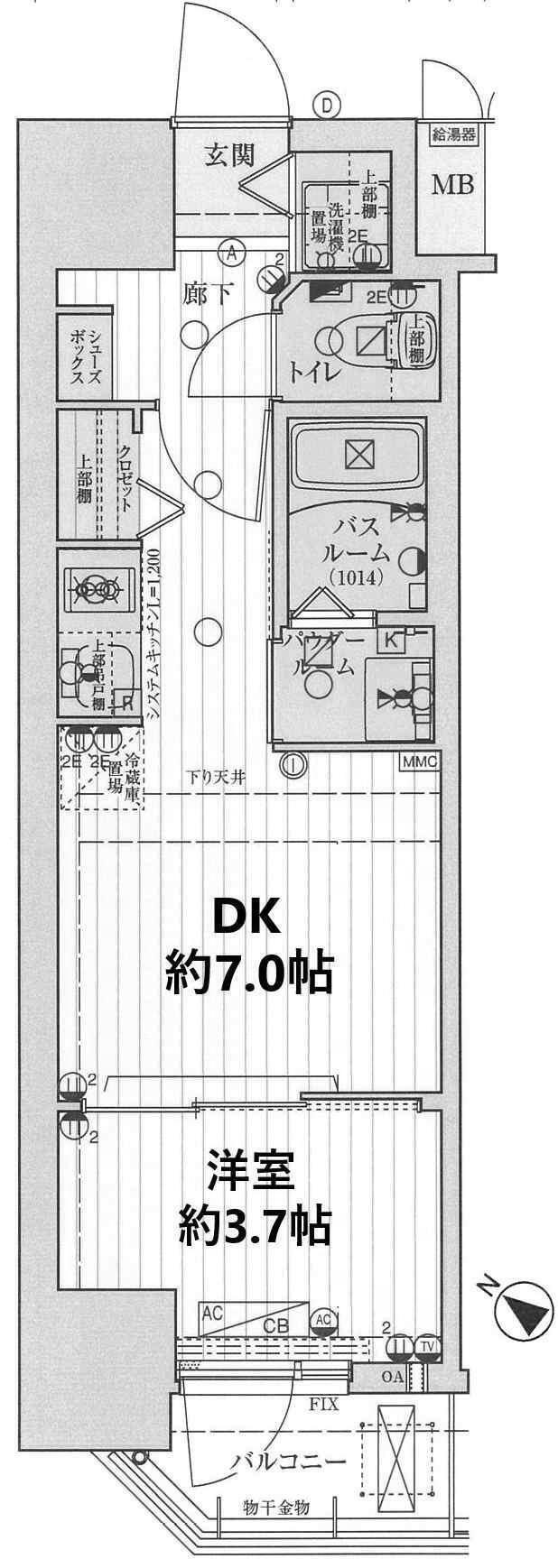 スワンズシティ神戸ウエストの間取り