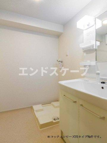Ａｍａｚｉｎｇ　ＳｑｕａｒｅＣの洗面所|高崎、前橋のお部屋探しはエンドスケープまで！お客様の理想お聞かせ下さい♪